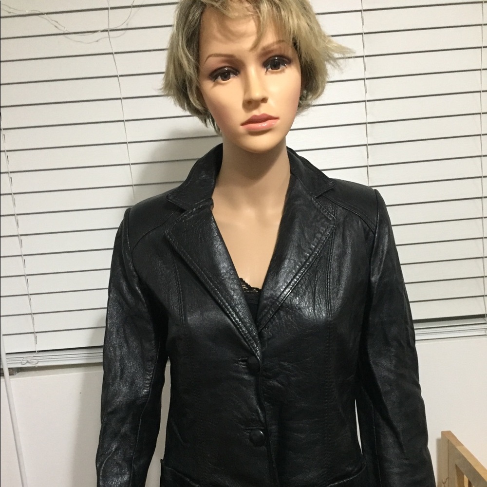 Vintage leather jacket